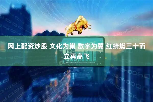 网上配资炒股 文化为巢 数字为翼 红蜻蜓三十而立再高飞